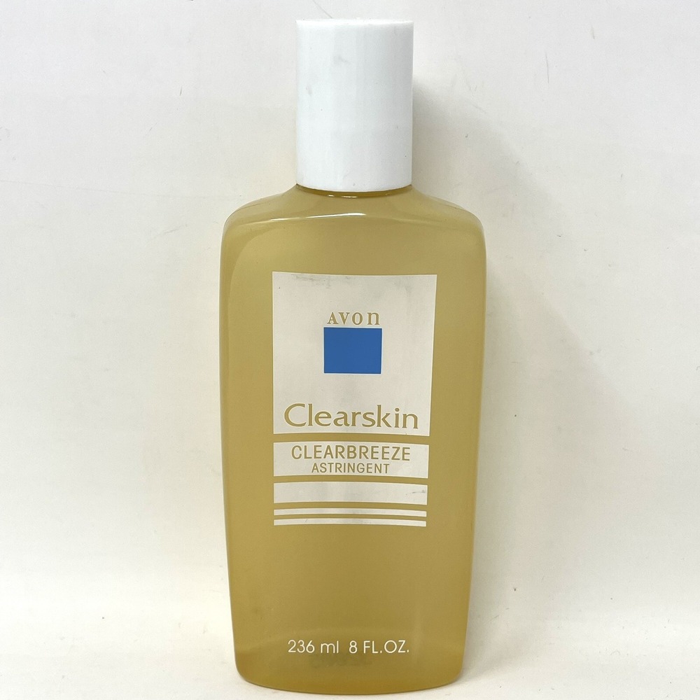 Avon Clearskin Clearbreeze Astringent Cleansing Lotion Toner 8 fl. oz Vtg 90s